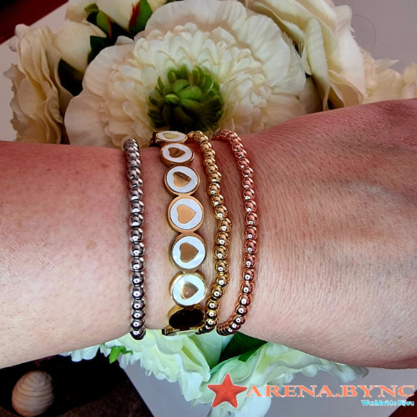 Pulsera Corazones