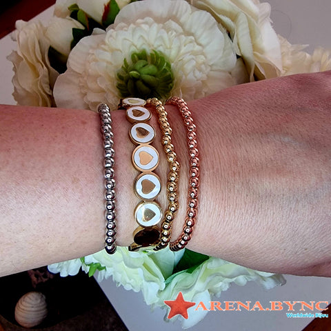 Pulsera Corazones