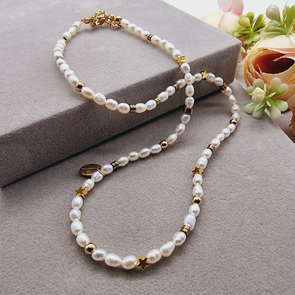 Collar de Perlas Delicado