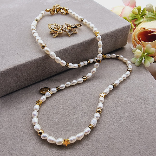 Collar de Perlas Delicado