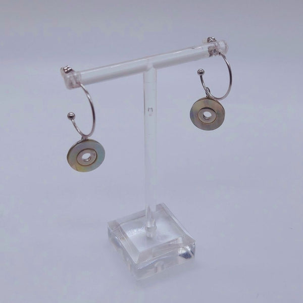 Argollitas con Rueda de Nácar