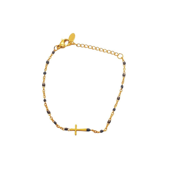 Pulsera Dije de Cruz