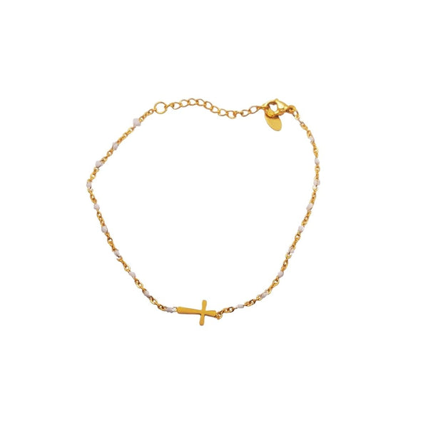 Pulsera Dije de Cruz
