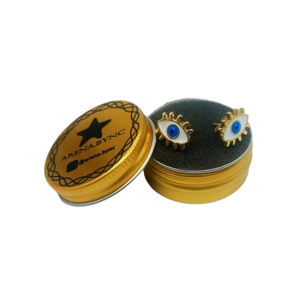 Pendientes Ojitos Turcos Azules