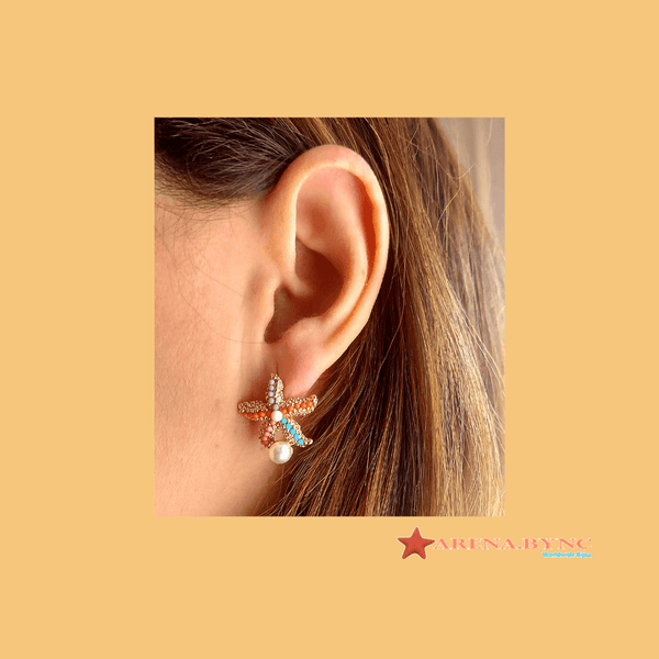 Estrella de Mar con perla