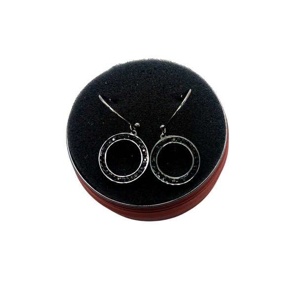 Argollitas con Aros de Brillantes