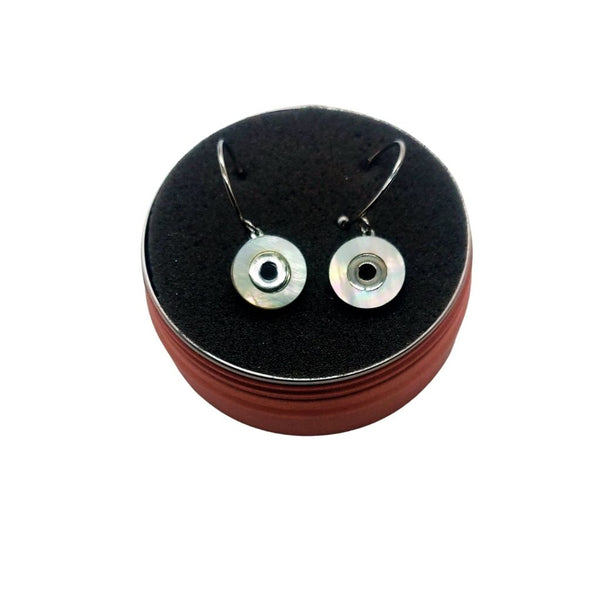 Argollitas con Rueda de Nácar