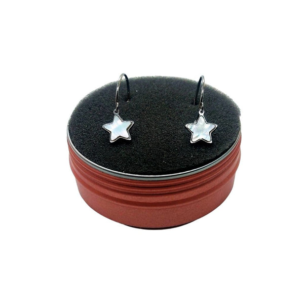 Argollitas con Estrella de Nácar