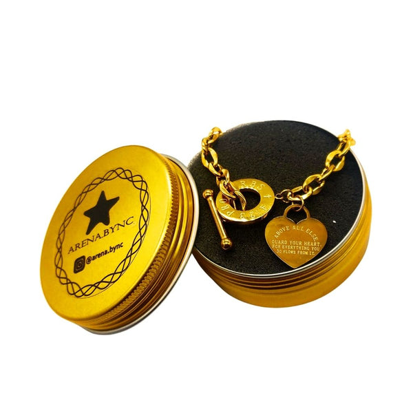 Pulsera Corazón Atrapado