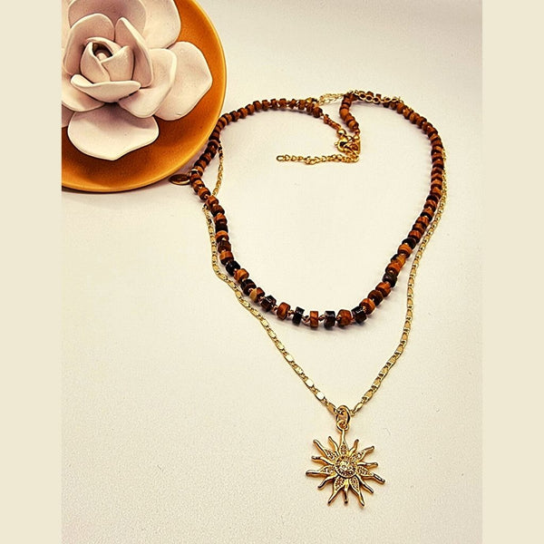 Collar con dije Sol