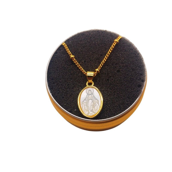 Medalla de la Virgen en Nácar (pequeño)
