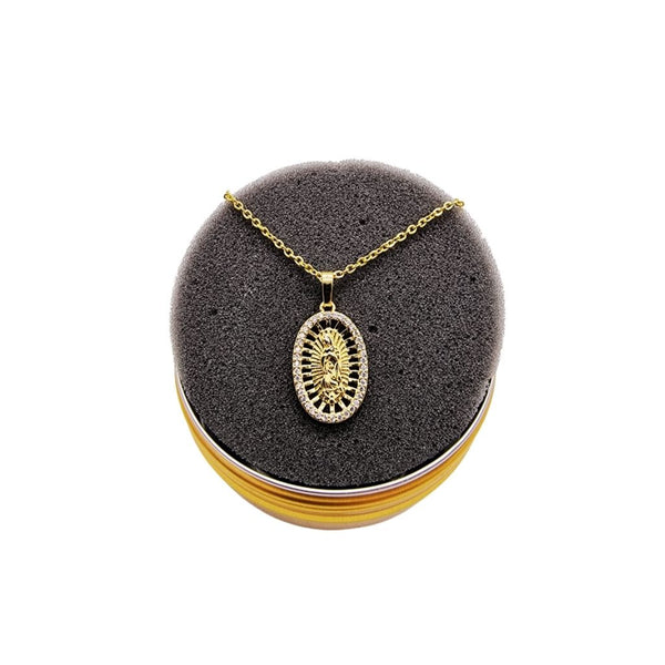 Collar con Medalla Virgen
