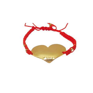 Pulsera Corazón Brillante