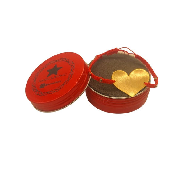 Pulsera Corazón Ópaco