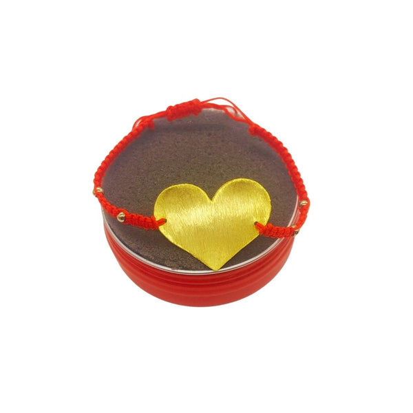 Pulsera Corazón Ópaco