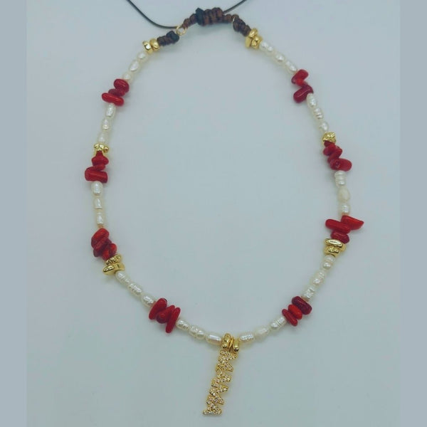 Collar detalles marinos "Mamá"