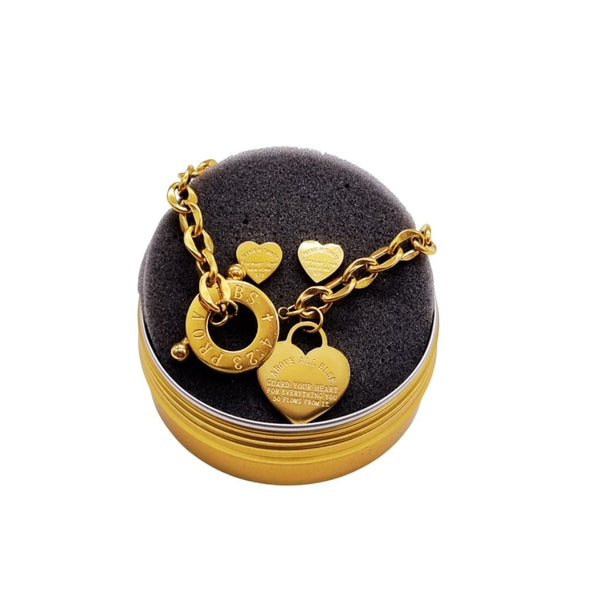 Pulsera Corazón Atrapado