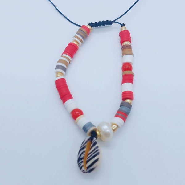 Pulsera Verano: Rojo Verano Exótico