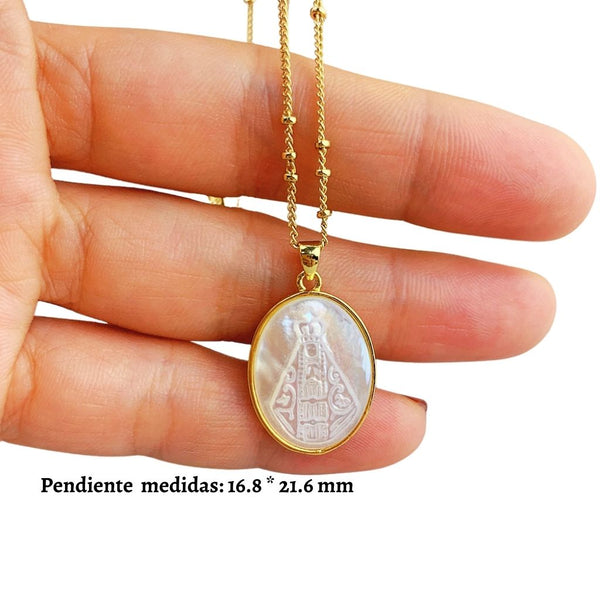Medalla de La Virgen de Nácar