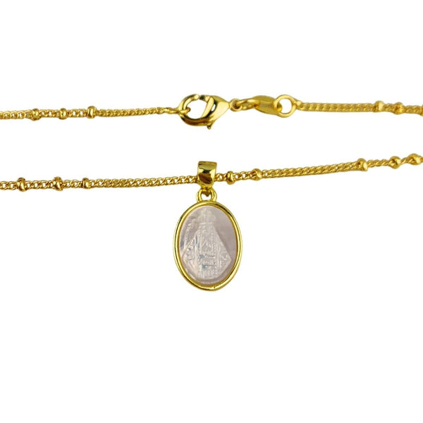 Medalla de la Virgen en Nácar (pequeño)